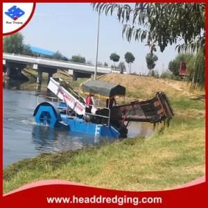 Weed Harvester/Water Hyacinth Cutting Ship/Floating Garbage Collecting Boat