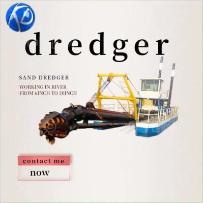 Keda Hydraulic River Cutter Suction Dredge Vessel, Gold Dredging Machine Sand Dredge for ...