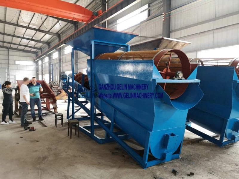 Alluvial River Sand Mine Gravity Separator Wash Mining Portable Washing Processing Machine for Mineral Gold Ore Diamond Tin Zircon Iron Coltan Chrome Manganese