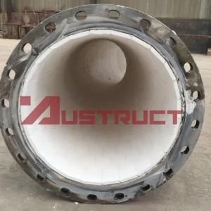 Impact Resistance 92% Weldable Ceramic Lining Plate for Steel Pipe Wear Protection