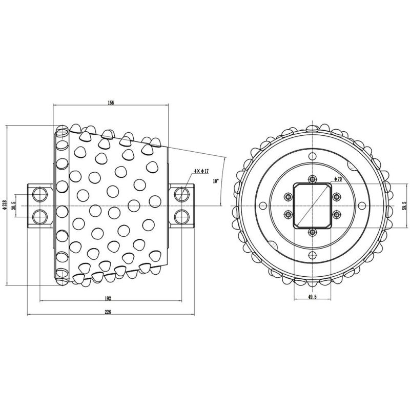 Drilling Bits for Building Reverse Circulation Drilling Cutter