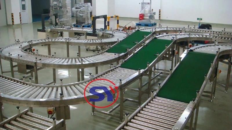 Design&Customize Bidirectional Stainless Steel Roller Conveyor Price