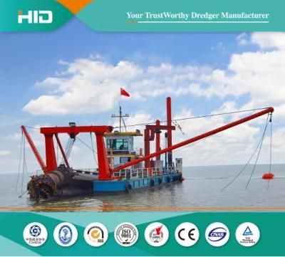HID Brand Good Quality Sand Dredger Equipment with 5500m3/H Waterflow for Mining Working