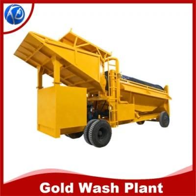 Big Capacity Sand Gold Mining Trommel Screen Washing Plant Equipment