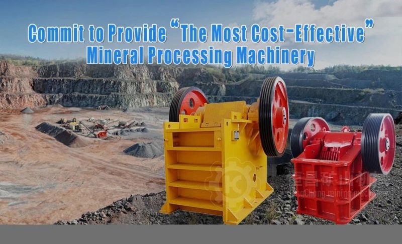 (Whole Sale Price) Mining Crushing Machine PE250*400 PE400*600 Primary Crusher/Stone Jaw Crusher for Iron Ore, Copper Ore, Gold Ore etc