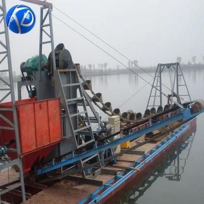 Bucket Dredger/Mining Mud Ship Dredger Gold Dredgers Machinery From China