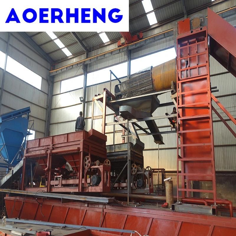 High Capacity River Mining Dredger for Gold and Diamond