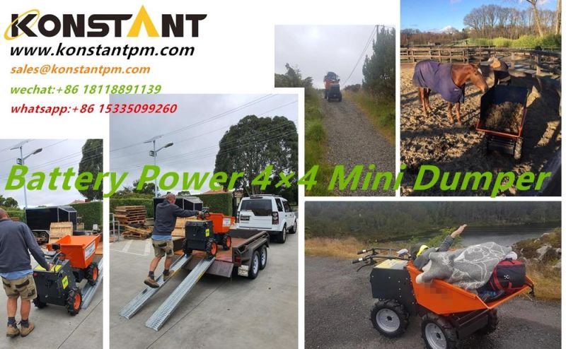 Mining Use Electric Mini Dumper