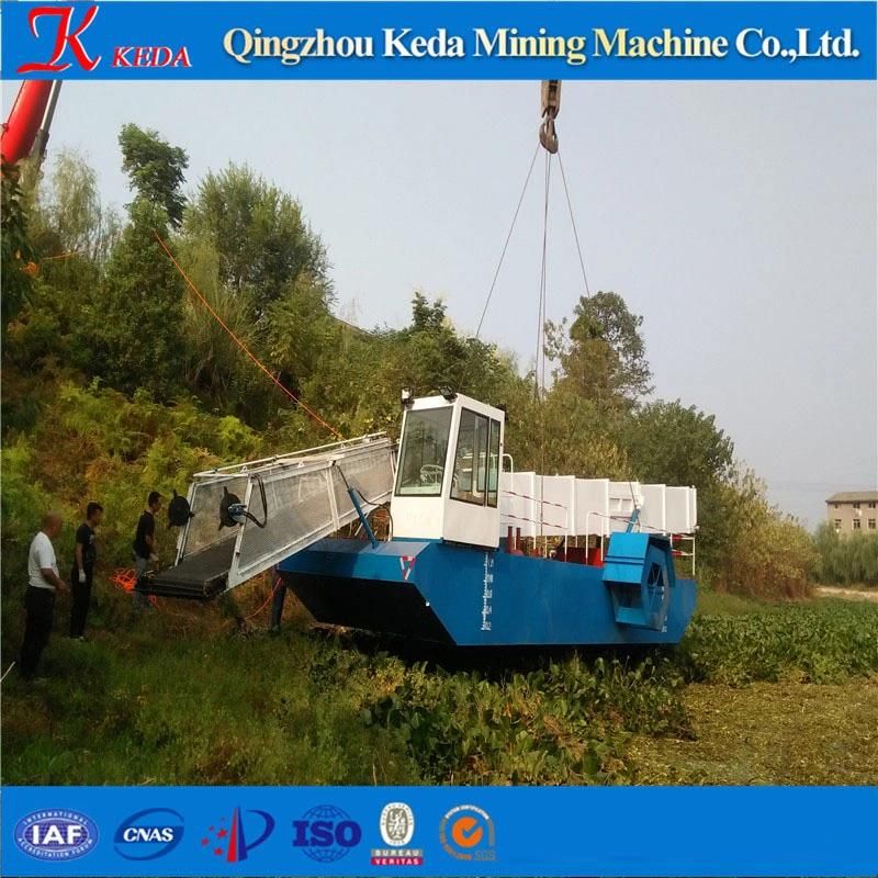 Aquatic Weed Harvester River Weed Cleaning Boat