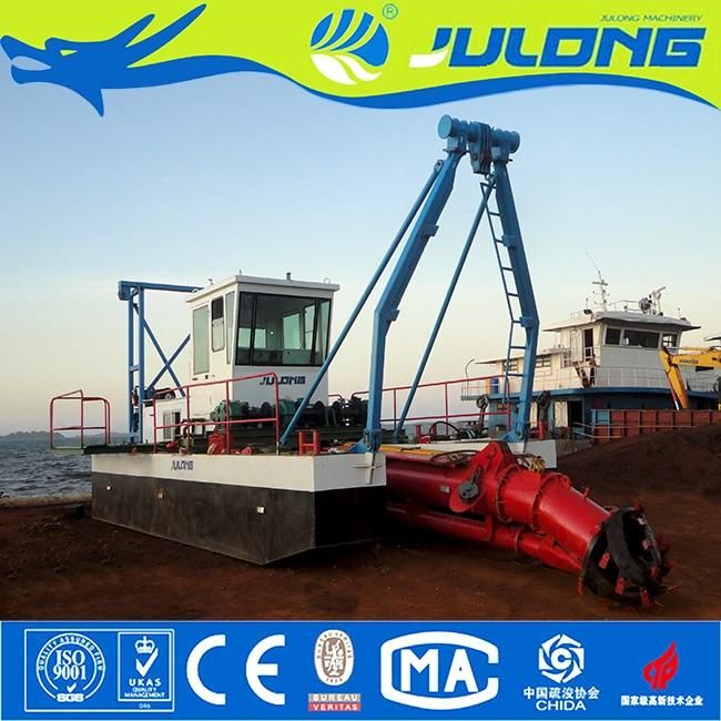 China Manufacturer 6-22 Inch Cutter Sand Suction Dredger for Sale