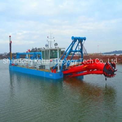 6 Inch Sand Suction Dredger Machine Used for Marine Port Maintenance