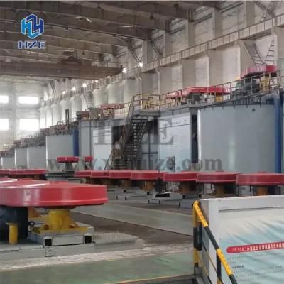 Large Scale Forced Air Circular Flotation Circuit of Gold Mineral Processing Plant