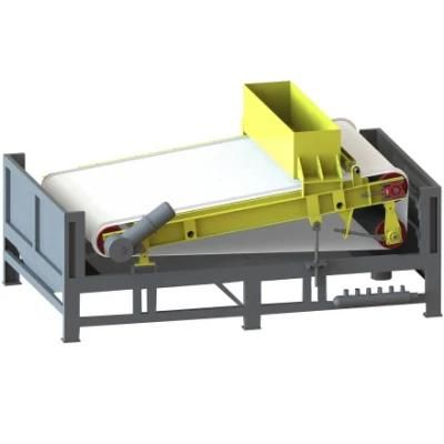 High Intensity Wet Mineral Iron Sand Permanent Plate Magnetic Separator