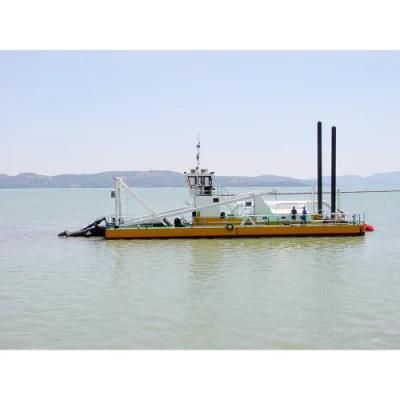24 Inch Cutter Suction Powerful Motivation Mud Dredger for Capital Dredging in The ...