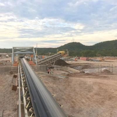 Heavy-Duty Overland Belt Conveyor for Cement Plant