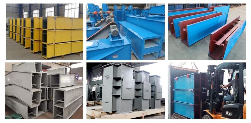 Industrial Conveyor Belt System Material Handling Equipment Drag Chain Conveyor