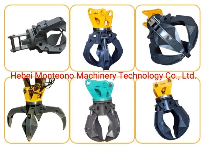 Excavator Spare Parts Excavator Ripper Excavator Grapple Hydraulic Plate Compactor