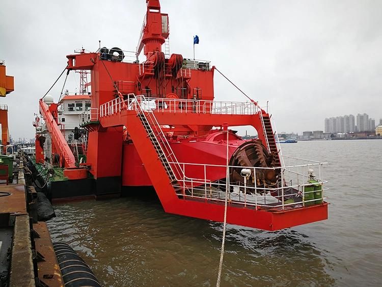 China Siemens 20inch Full Hydraulic Cutter Suction Sand Dredger Vessel for River Dredging Use