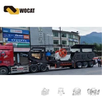 High Crushing Ratio Portable Jaw Crusher Plant (S-E750)