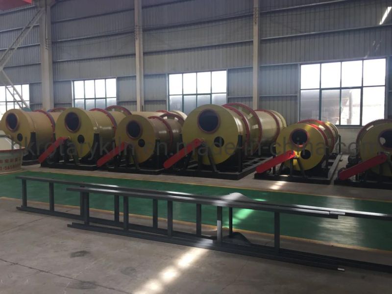 Hot Sale Dung Dryer Machine with Capacity of 2-6t/H