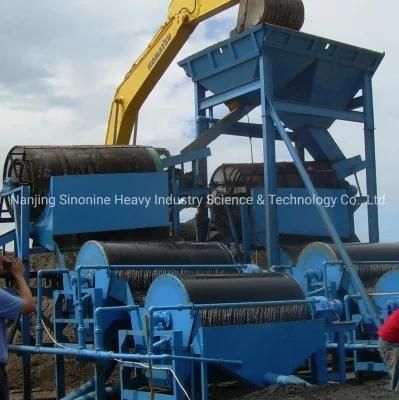 High Intensity Wet Magnetic Separator Tin Ore Magnetic Drum Separating Machines