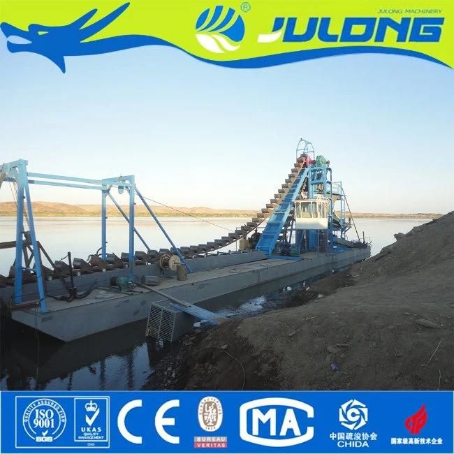 Julong Bucket Chain Gold Mining Dredger Gold Dredger