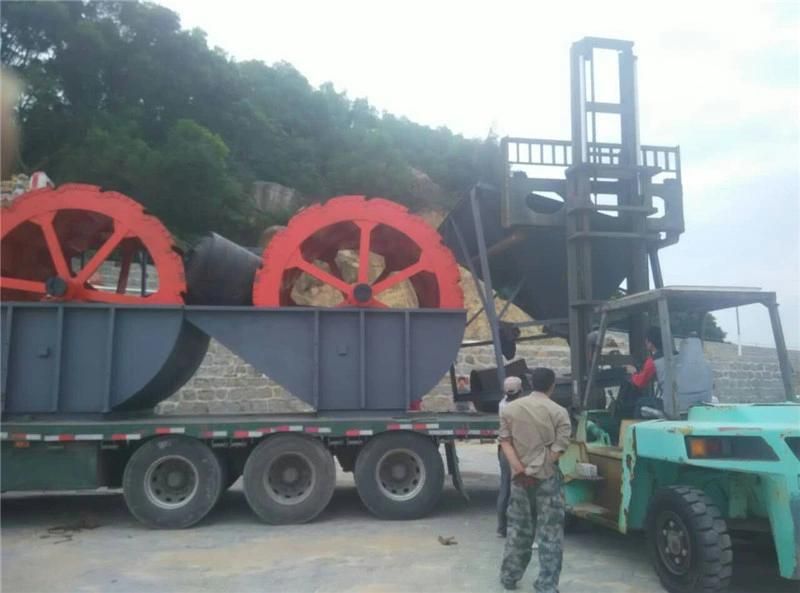 Wheel-Type Mobile Sand Washing Washer