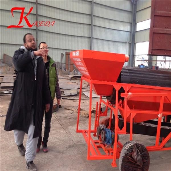 Practical & Portable Gold Washing and Mining Machine Trommel Screen Plant