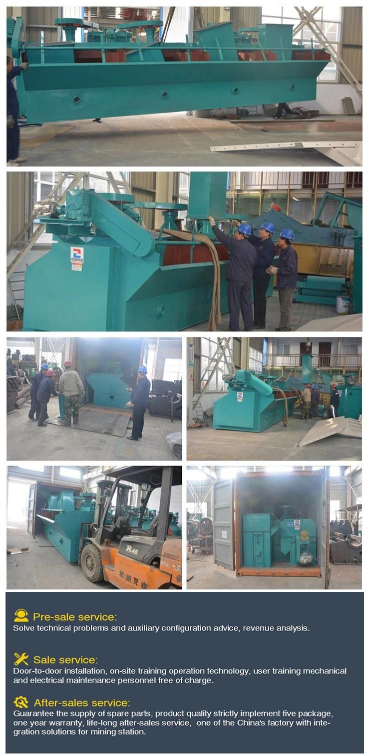 Gold Processing Machine Flotation Machines in Ore Benefication Plant