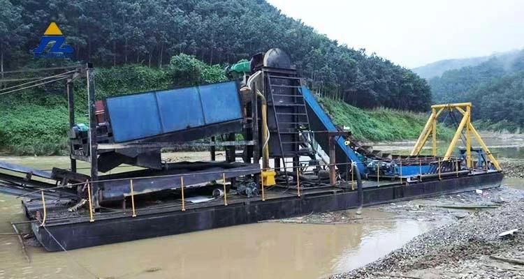 China Professional Bucket Chain Gold Dredger Supplier
