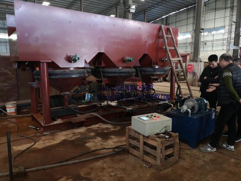 Heavy Mineral Gold Processing Jig Separator Gravity Concentration Processing Plant