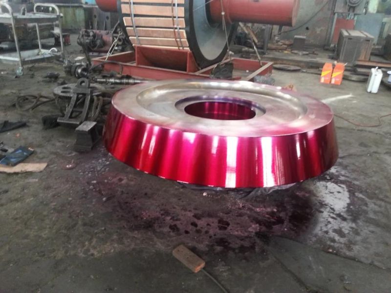 Forging Parts and Casting Parts Thrust Wheels for Rotary Kiln and Mill