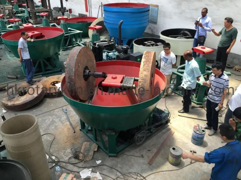 Quality Guarantee Gold Grinding Machine Wet Pan Mill