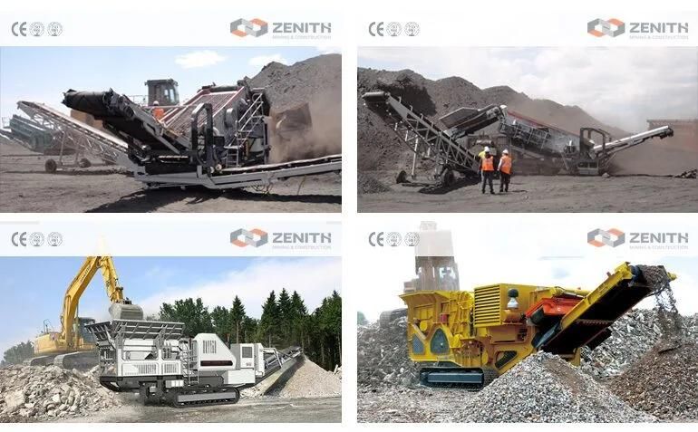 Zenith High Efficiency Diesel Rock Crusher