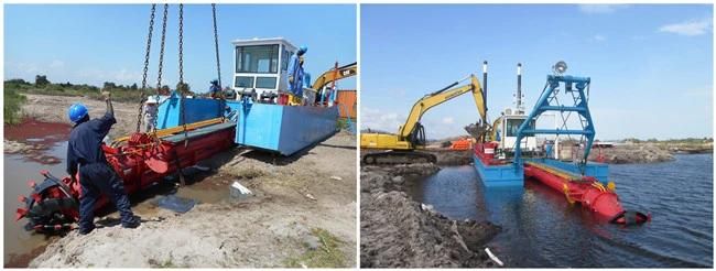 River Sand Dredging Dredger Machine with Diesel Engine