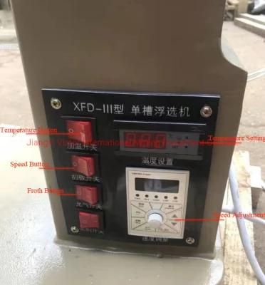 Xfd Series Laboratory Flotation Cell for Copper Zinc Lead Nickel Gold Coal