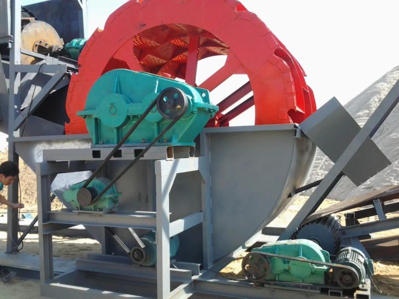 High Performance Wheel Sand Washing Plant Sand Cleaning Equipment Sand Cleaner