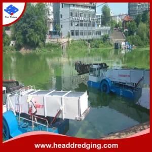 Water Weed Harvester Garbage Collection Boat Water Weed Cutter Ship