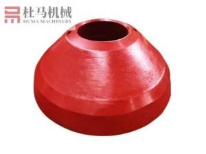 Mining Machinery Casting Cone Crusher Parts HP300 Concave Mantle Mn13cr2 Carbon Steel