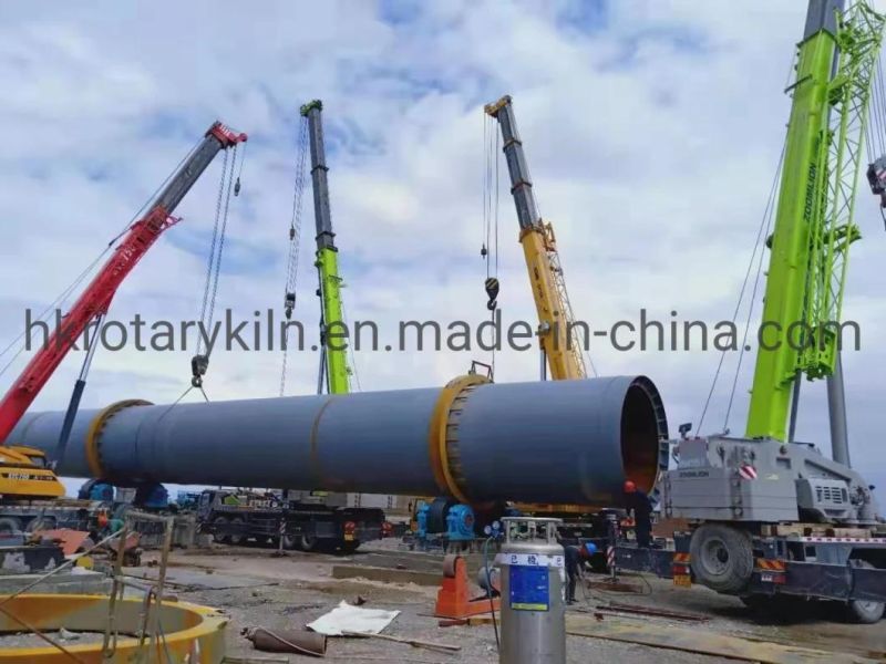 China Best Performance Kaolin Rotary Kiln Machine