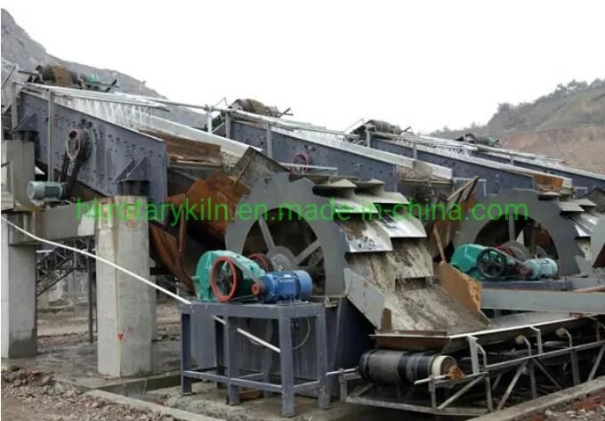 Capacity 50-500tph Wheel/ Bucket Sand Washing Machine Sand Washer