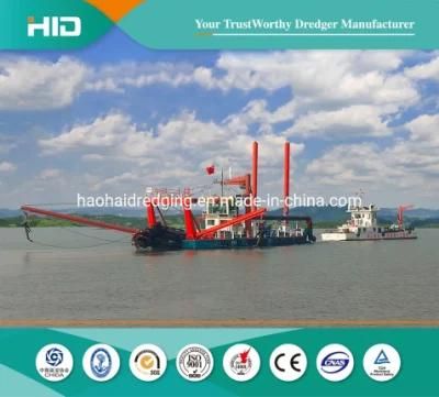 HID Brand Cutter Suction Dredger Sand Machine with Discharge Distance 2000m