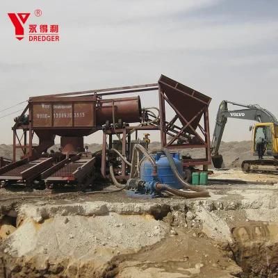 100m3/Hour Dry Land Gold Washing Plant for Sales in Ghana