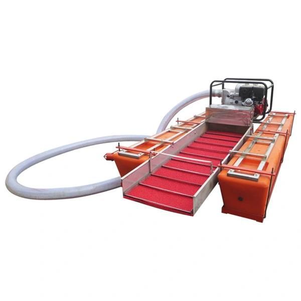 2 Inch Gold Mining Equipment Sand Suction Dredger Boat Portable Mini Gold Mining Dredge