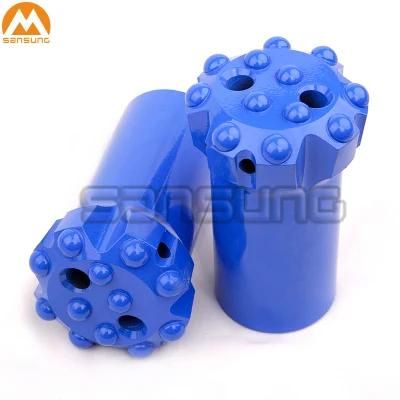 T38 R38 Thread Hard Rock Drilling Carbide Insert Button Bit for Underground Tunnel Mining