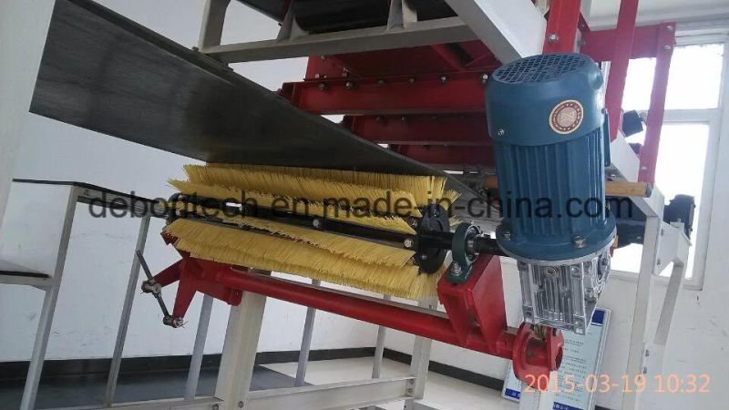 Conveyor Spare Parts Cylindrical Nylon Roller Brush Conveyor Belt Cleaning Brush Scraper