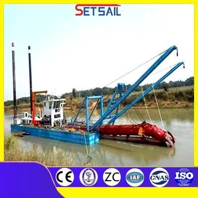 Small Size 10 Inch Cutter Suction Pump Dredger for River Sand