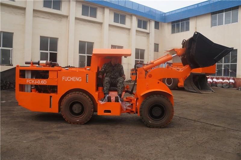 0.6 cbm Diesel scooptram used for underground mining with good price