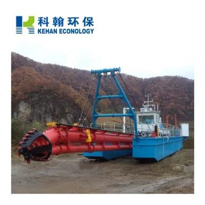 Kehan Hydraulic Lake Dredging Machine Sand Cutter Suction Dredger