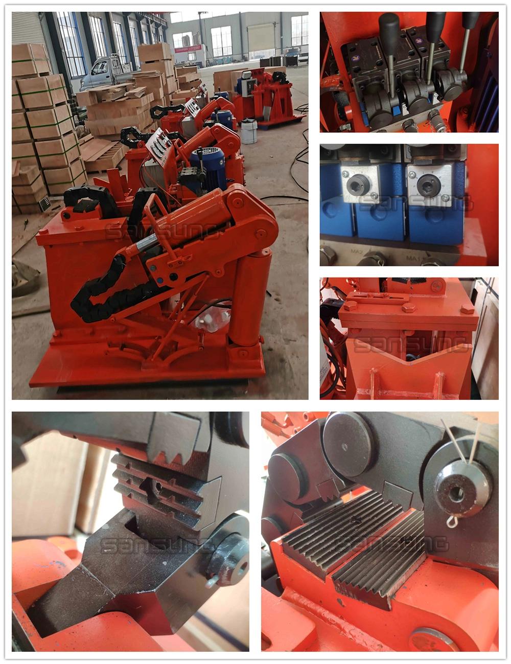 Manual and Electric DTH Drilling Hammer Disassembling Breakout Bench